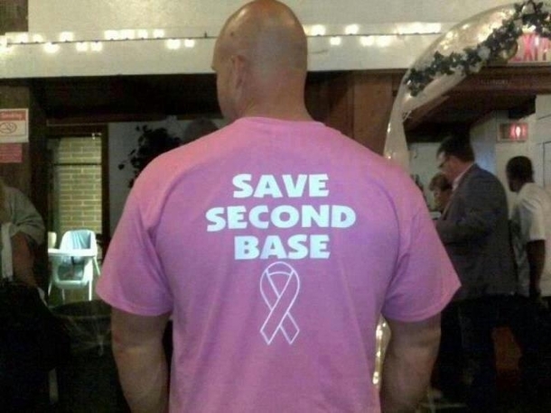Clever breast cancer awareness shirt