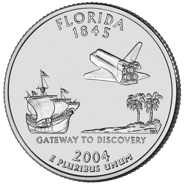 Coin commemorating The Pirate and Astronaut War of 