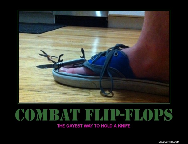 Combat flip-flops