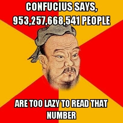 Confucius knows all