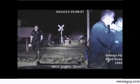 Cop breaks down and cries after being forced to kill a suspect high on meth A sobering image of a side not often considered