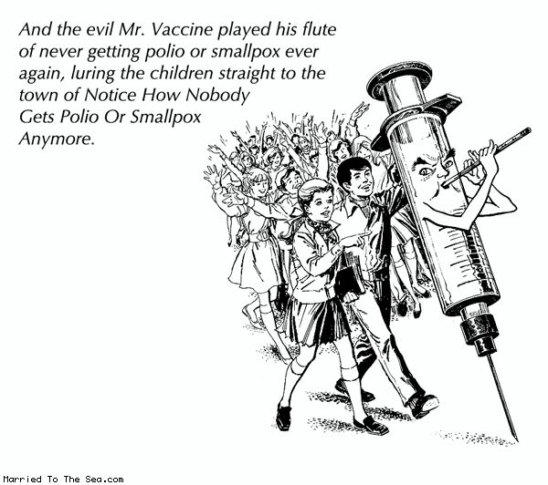 Damn that Mr Vaccine being so right