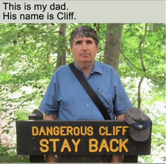 Dangerous Cliff I am not the OP