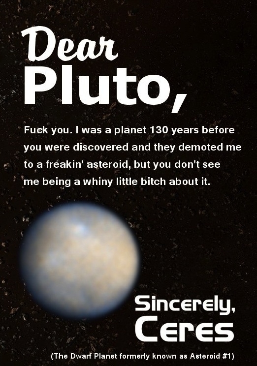 Dear Pluto