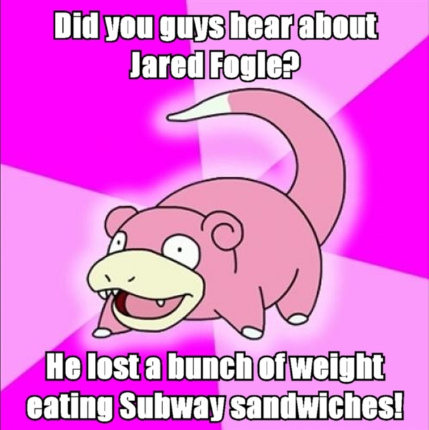 Did you guys hear about Jared Fogle
