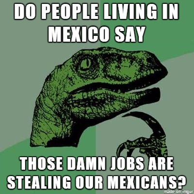 Do people living in Mexico say