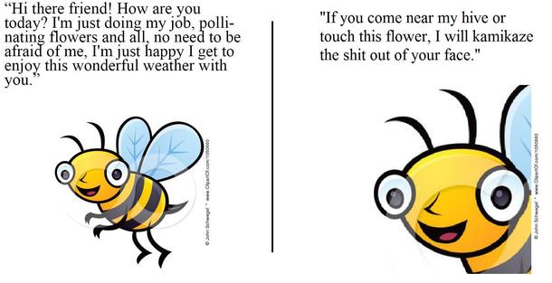 Dont let the bee propaganda fool you