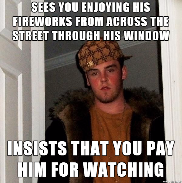 Drunk Scumbag Neighbor on th of July