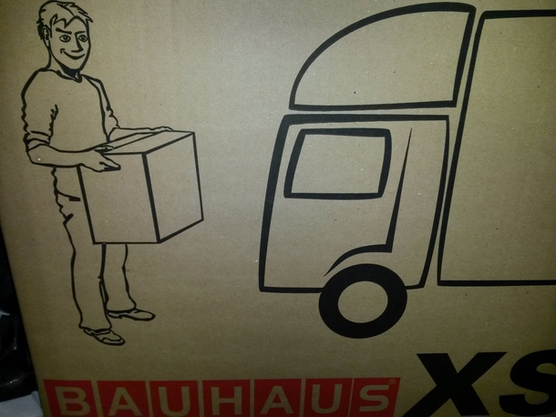Dude on my moving box looks shady as fuck