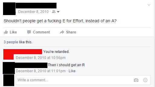 E for Effort