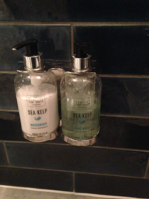 Even bathroom handwashes are telling me to visit a psychiatrist