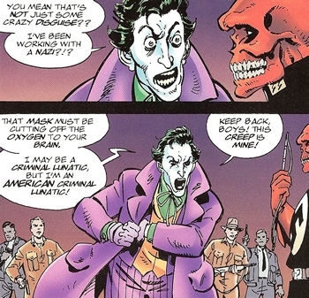 Even the Joker has standards