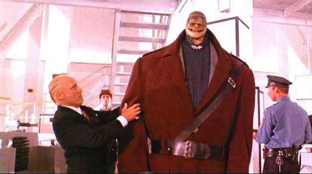 Every bodybuilder trying to wear a suit Goomba from  Mario Bros movie