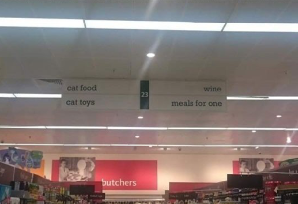 Everything reddit needs all in one aisle