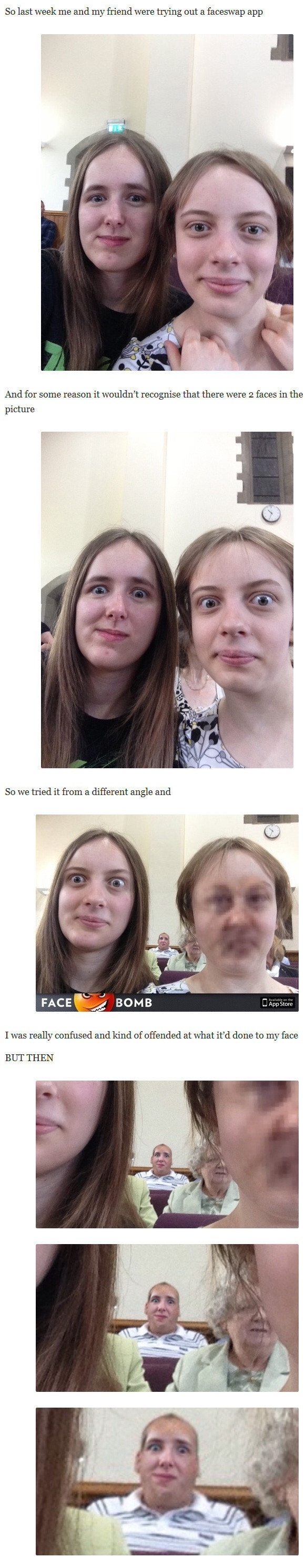 Face-Swapping gone wrong