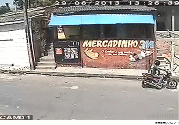 Failed robbery in Brazil 