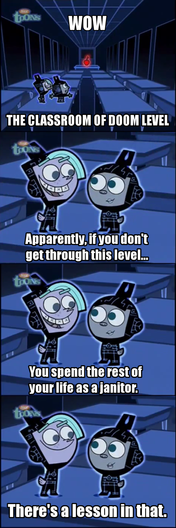 Fairly OddParents on the value of school