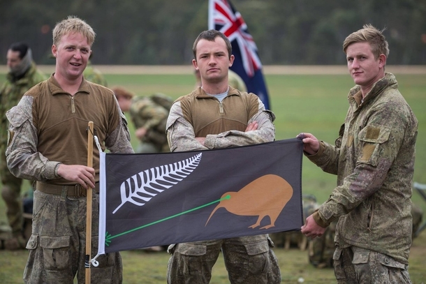 Few weeks ago NZ voted on a new flag unfortunately the Laser Kiwi of Doom version did not win