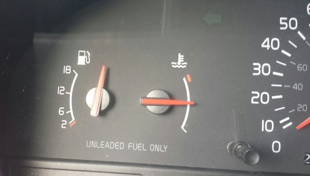 Filled up for the first time in over  years I think my car is being a little dramatic