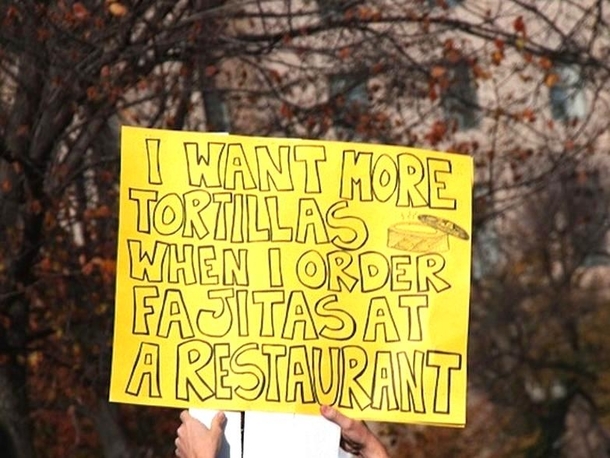 FINALLY a protester I can support
