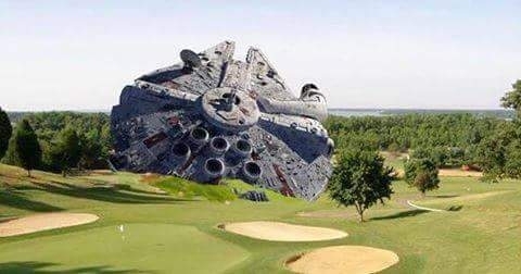 First photo of Harrison Fords downed aircraft from todays crash