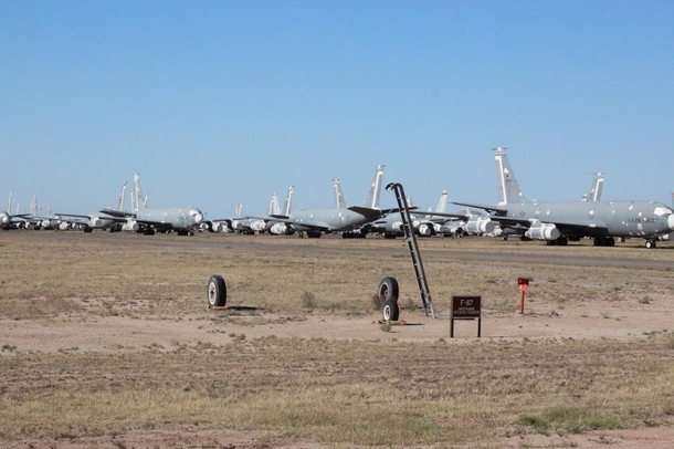 First stealth fighter arrives at the boneyard