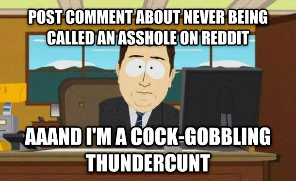 First Time Being Insulted on Reddit