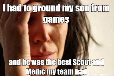 First word parental gaming problems