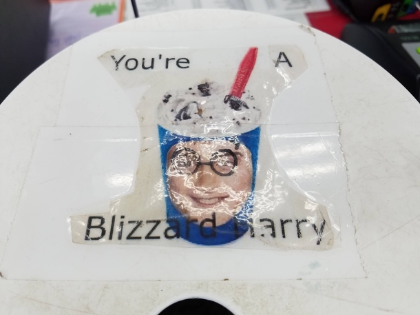Found at a Dairy Queen