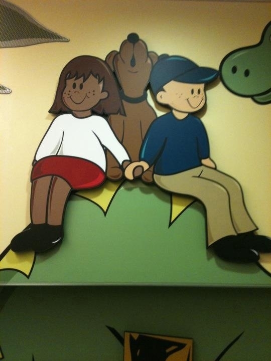 Found this at the childrens hospital My immature mind couldnt help itself