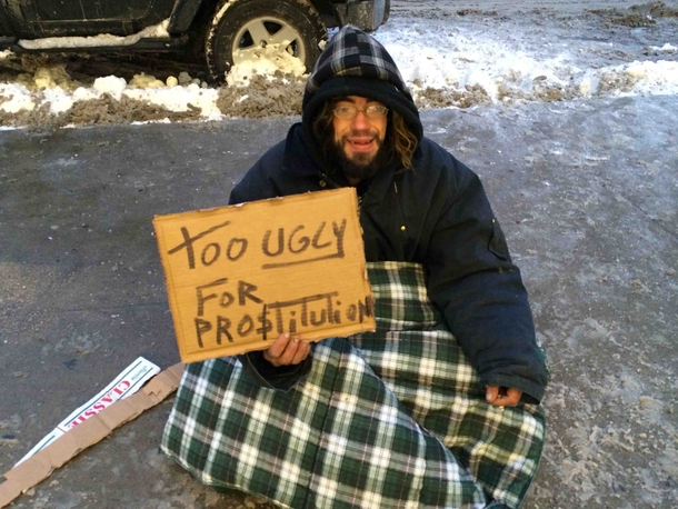 found this awesome hobo today in Montreal