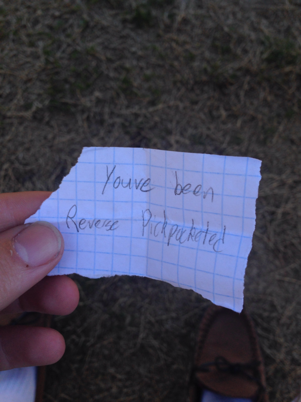 Found this in my pocket at school