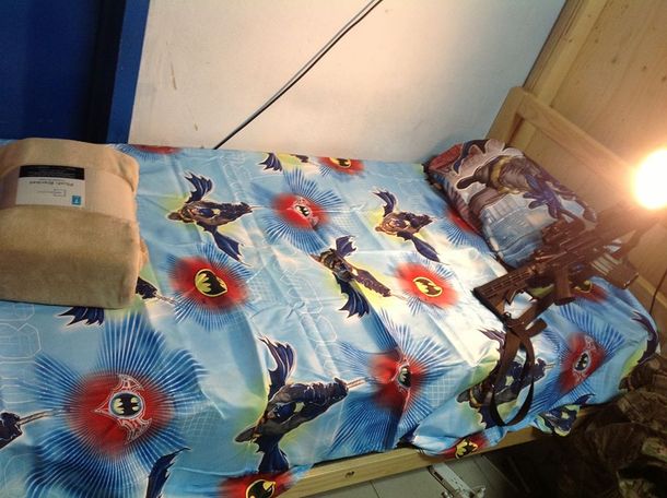 Friend is deployed in Afghanistan this is his bed Xpost from rarmy and rmilitary