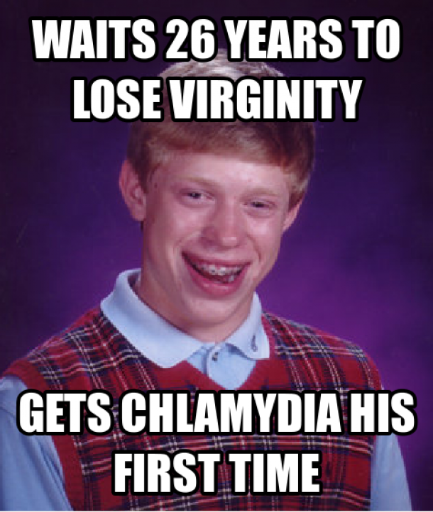 Friend of mine recently lost his virginity at age 