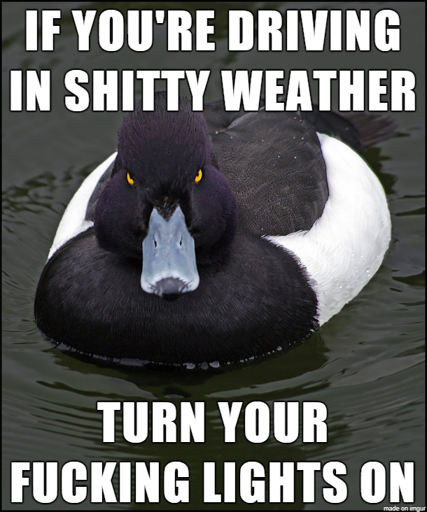 Friendly PSA as bomb cyclone  hits the midwest