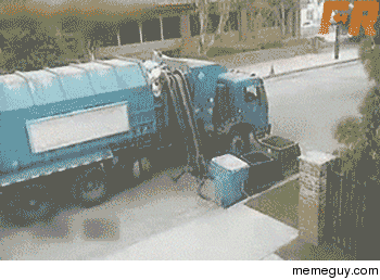 Garbage truck of the future