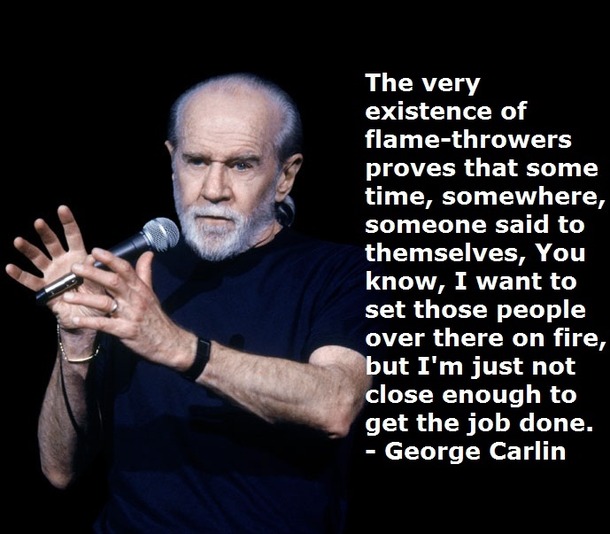 George Carlin truth ninja