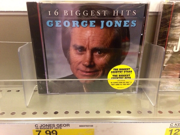 George Jones looks like a sad old Jim Carrey