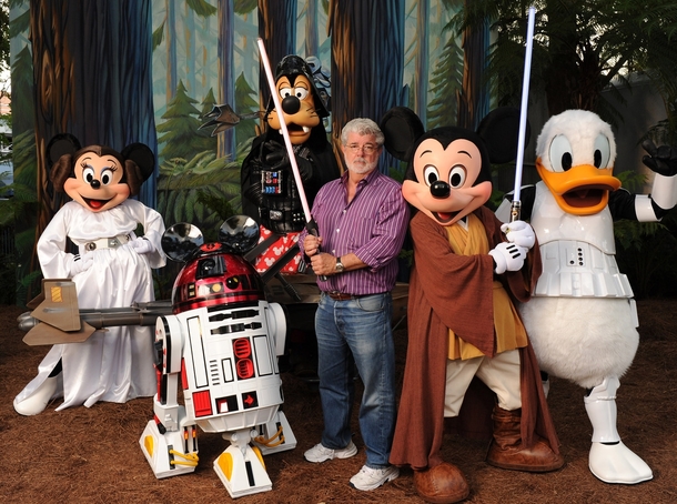 George Lucas sells his soul to Disney