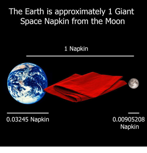 Giant Space Napkin