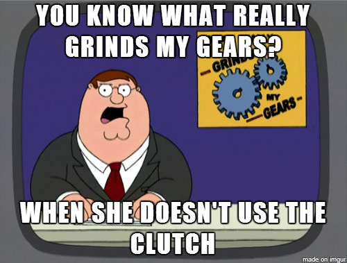 Girlfriend is learning manual on my car