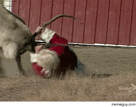 GODDAMMIT RUDOLPH WONT YOU GUIDE MY SLEIGH