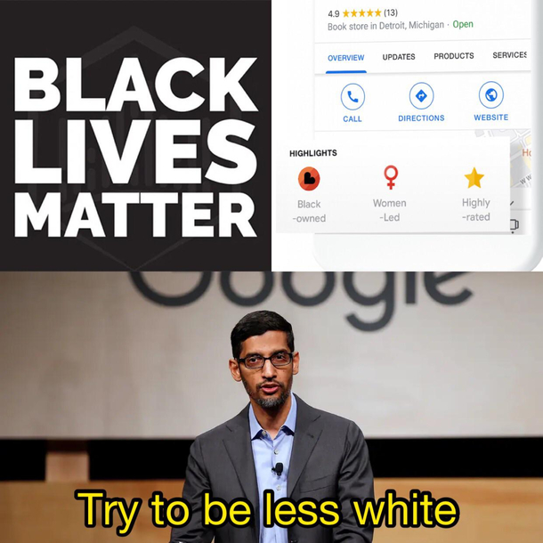 Google ending racism