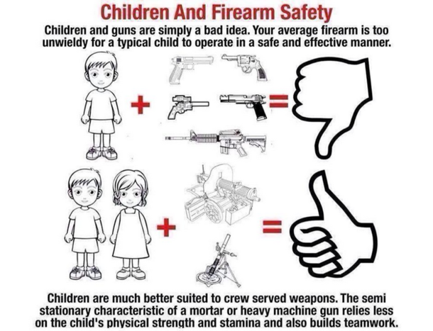 Guide on why not give guns to your kids and safer alternatives