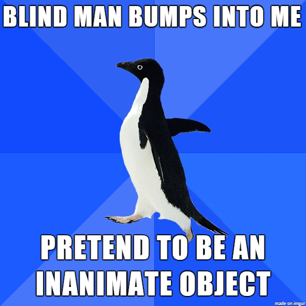 Happened to me at an eye exam