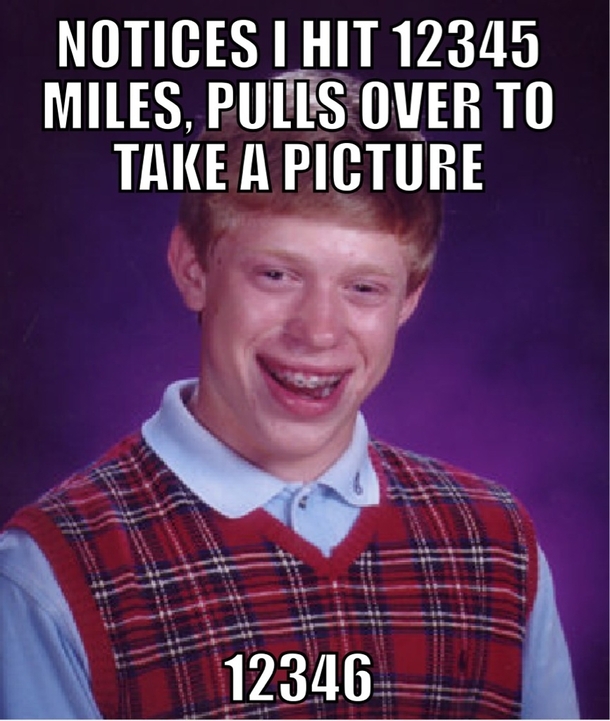 Happened to me driving home from work