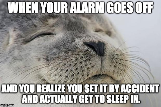 happened to me this morning the accidental alarm