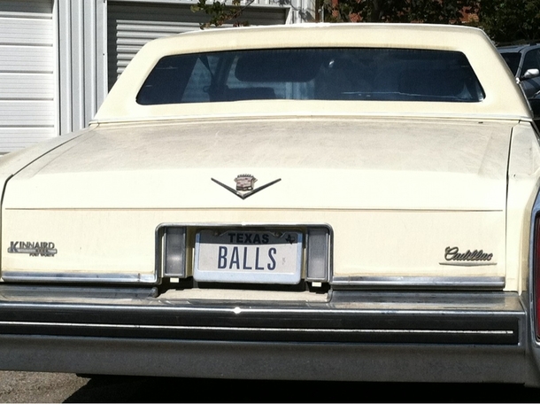Hello DMV Just wanted to see if the vanity plate BALLS was available Yes Oh good Ill take it