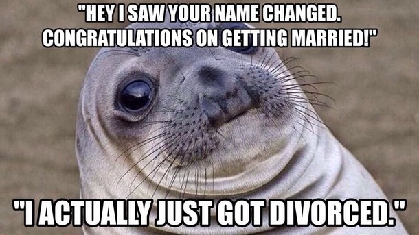 Her last name changed in Outlook