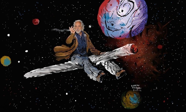 Hey man Im Tommy Chong and this is my guide to the galaxy